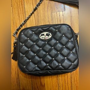 Quilted cross body bag